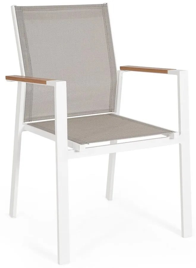 Fehér fém kerti szék Heta – Bizzotto