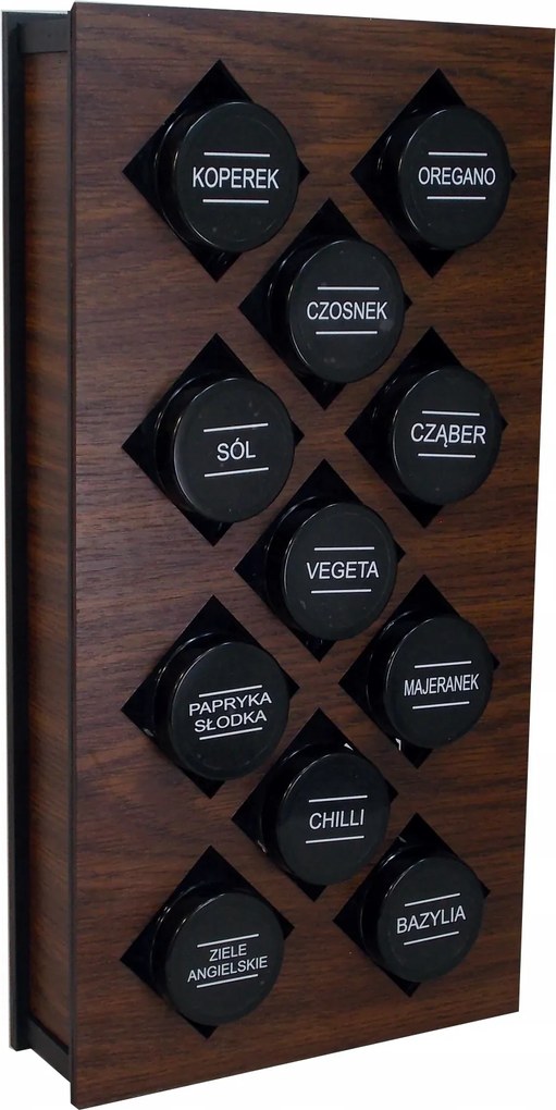 Fűszertartó Szett, Rózsafa Fűszertartó X