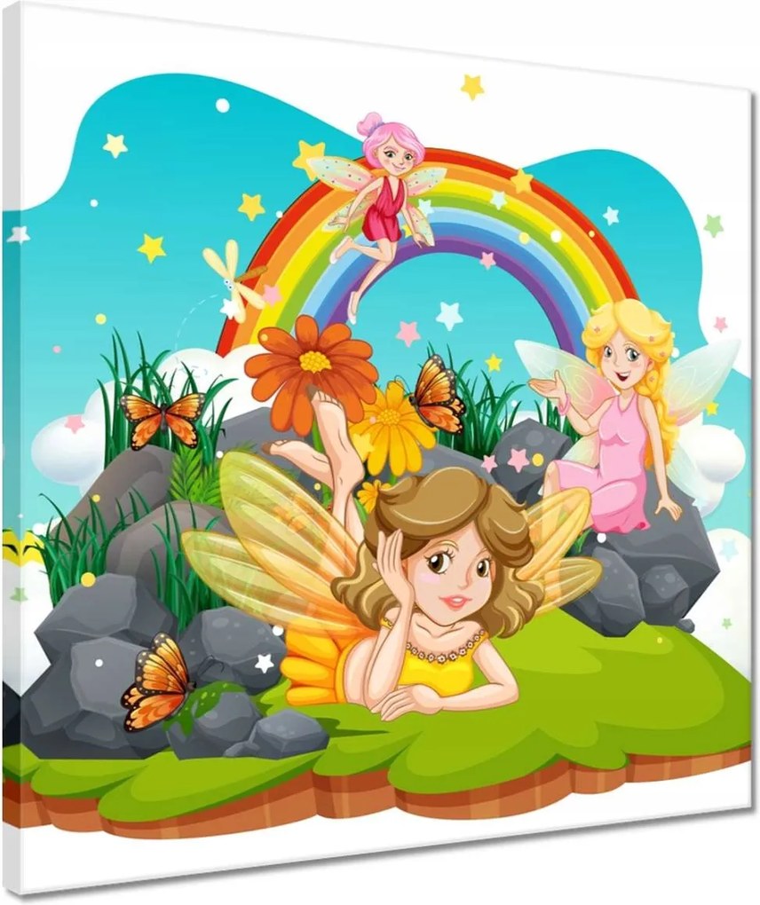 Vászonkép 40x40 Gyönyörű tündérek