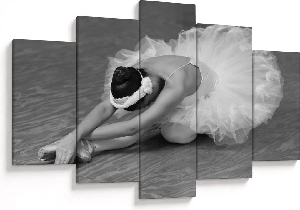 Kép - Balerina, fekete-fehér (150x105 cm)