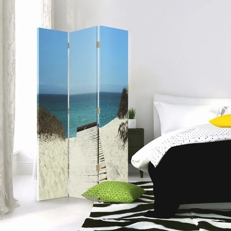 Gario Paraván Átjáró a strandra Méret: 145 x 170 cm, Kivitelezés: Forgó paraván 360°