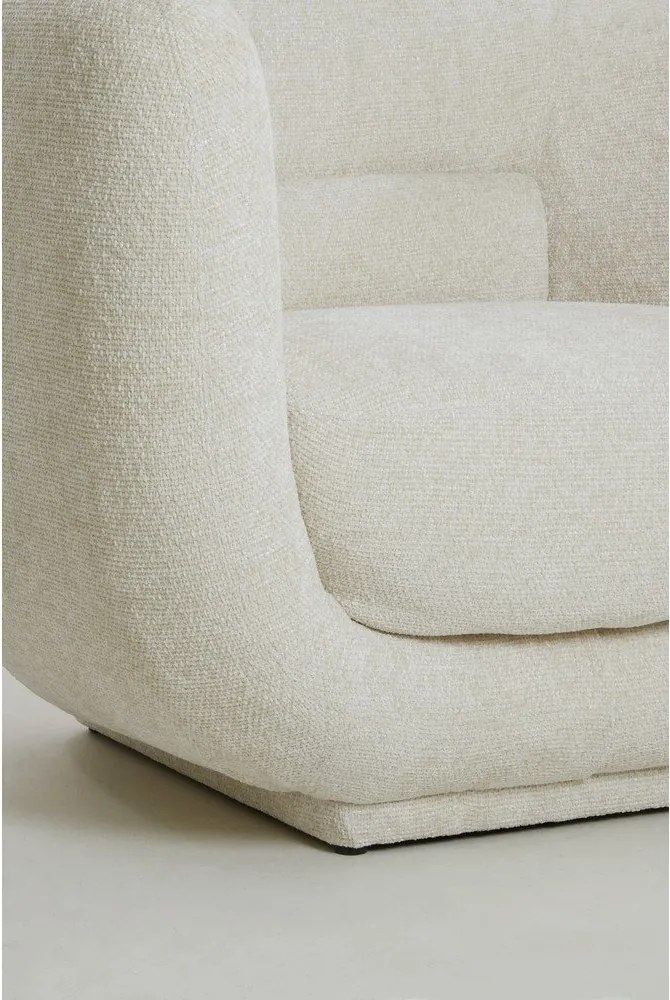 Krémszínű fotel Kialy – Light & Living