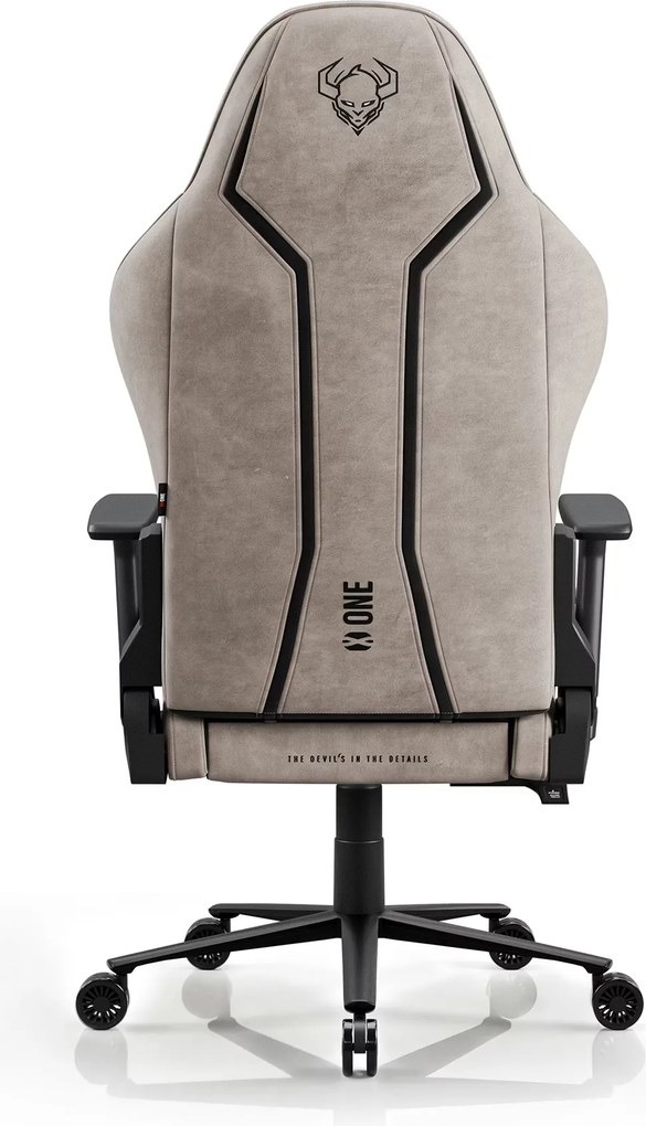 Gamer szék szövet Normal Size, fekete-bézs: Diablo X-One 2.0 Camel Black