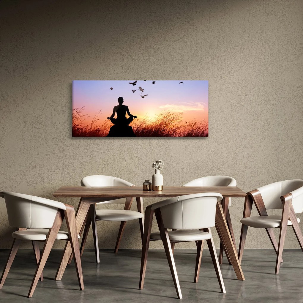 Kép - Meditáció (120x50 cm)