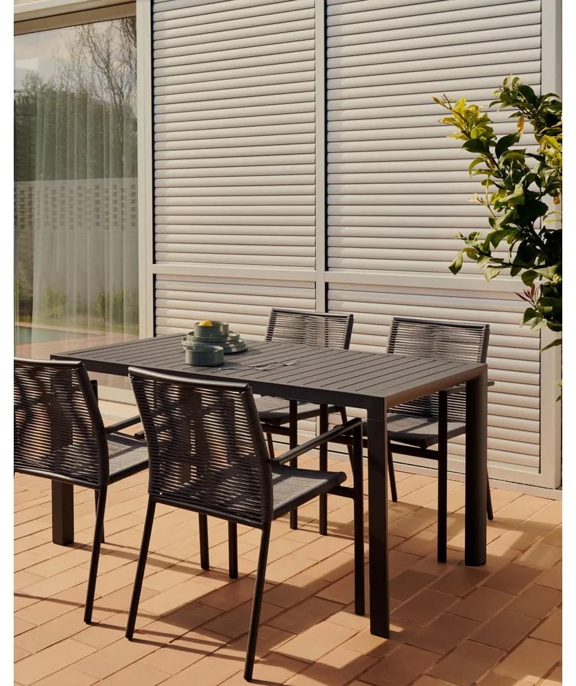 Alumínium kerti étkezőasztal 77x150 cm Culip – Kave Home