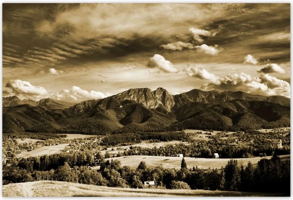 Poszterek 200x135 Tátra Lengyel hegyek Kilátás