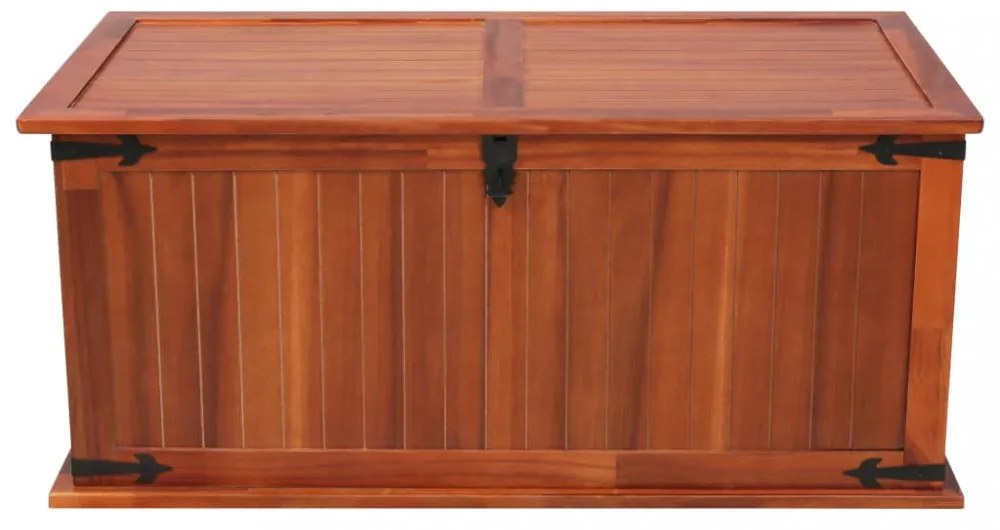 tömör akácfa tárolóláda 79 x 34 x 32 cm
