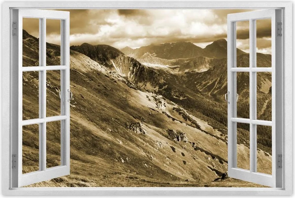 Poszterek 90x60 Tátra Lengyel hegyek Kilátás