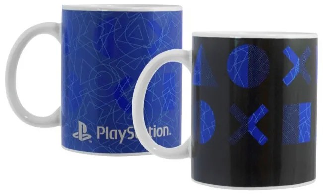 PlayStation hőre változó porcelán bögre 325 ml Díszdobozban