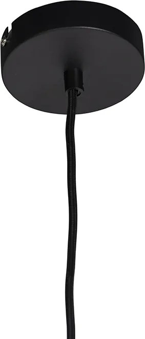 Lógólámpa bársony árnyékolóval páva mintával arannyal 40 cm - Combi