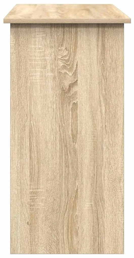 sonomatölgy színű forgácslap íróasztal 80 x 40 x 75 cm