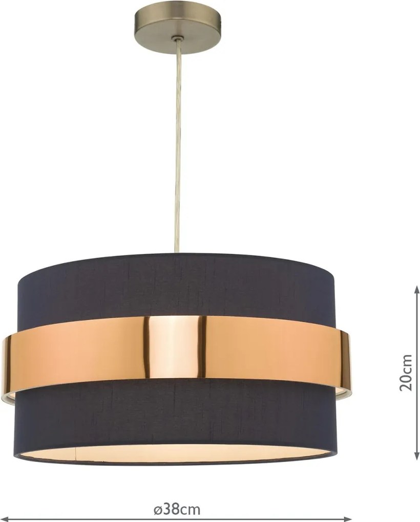 Dar Lighting modern függeszték oki kék daroki6523