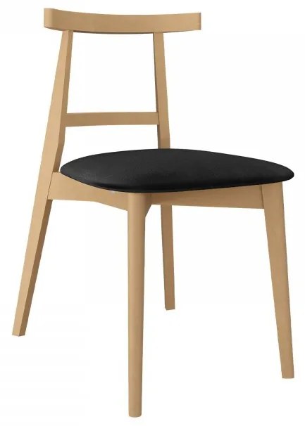 Étkezőszék KD 71 (bükk + fekete) . 1103494