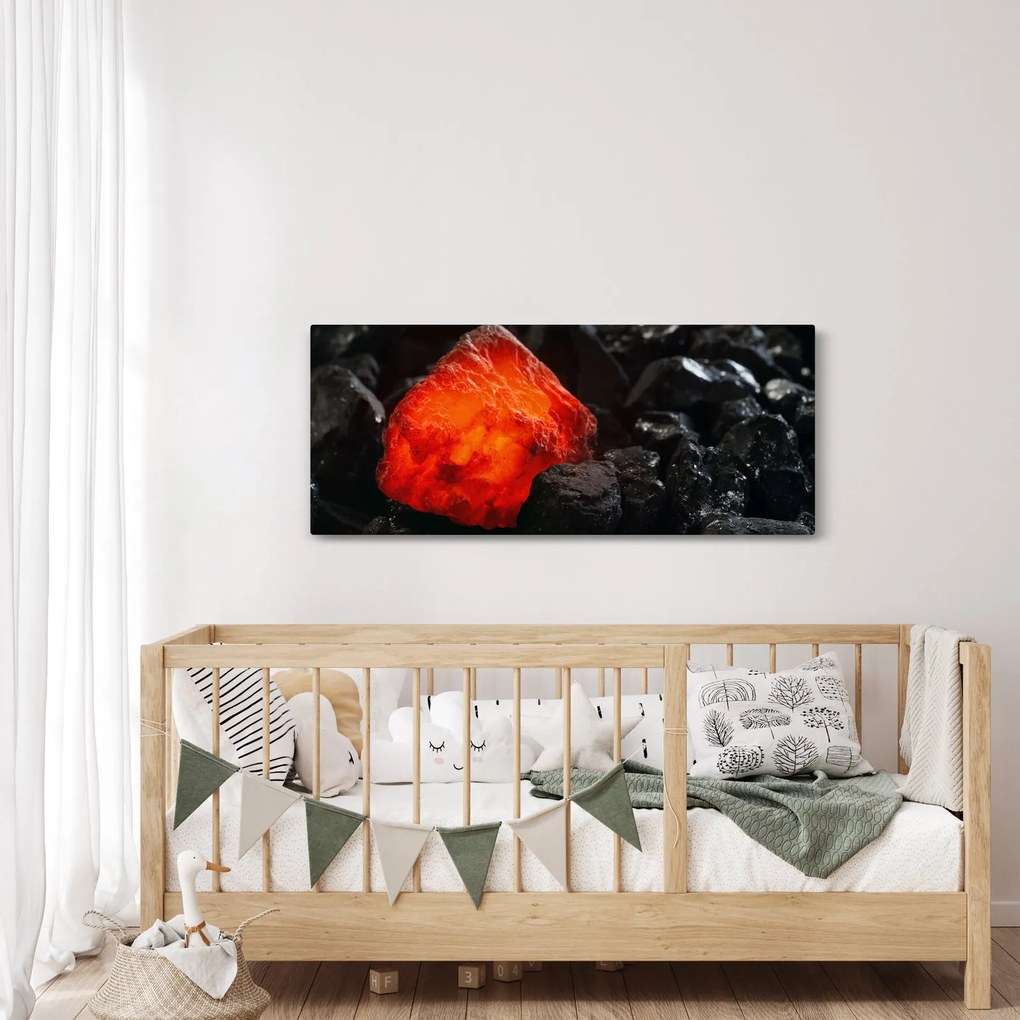 Kép - Izzó ásvány (120x50 cm)