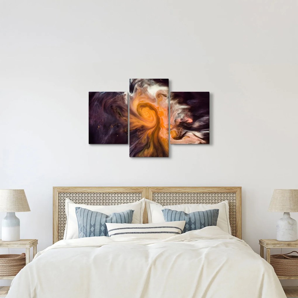 Absztrakt kép - univerzum (90x60 cm)