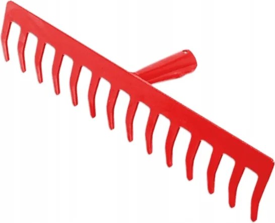 Fém gereblye 10 fogú Szár Nélkül 240 mm gereblye