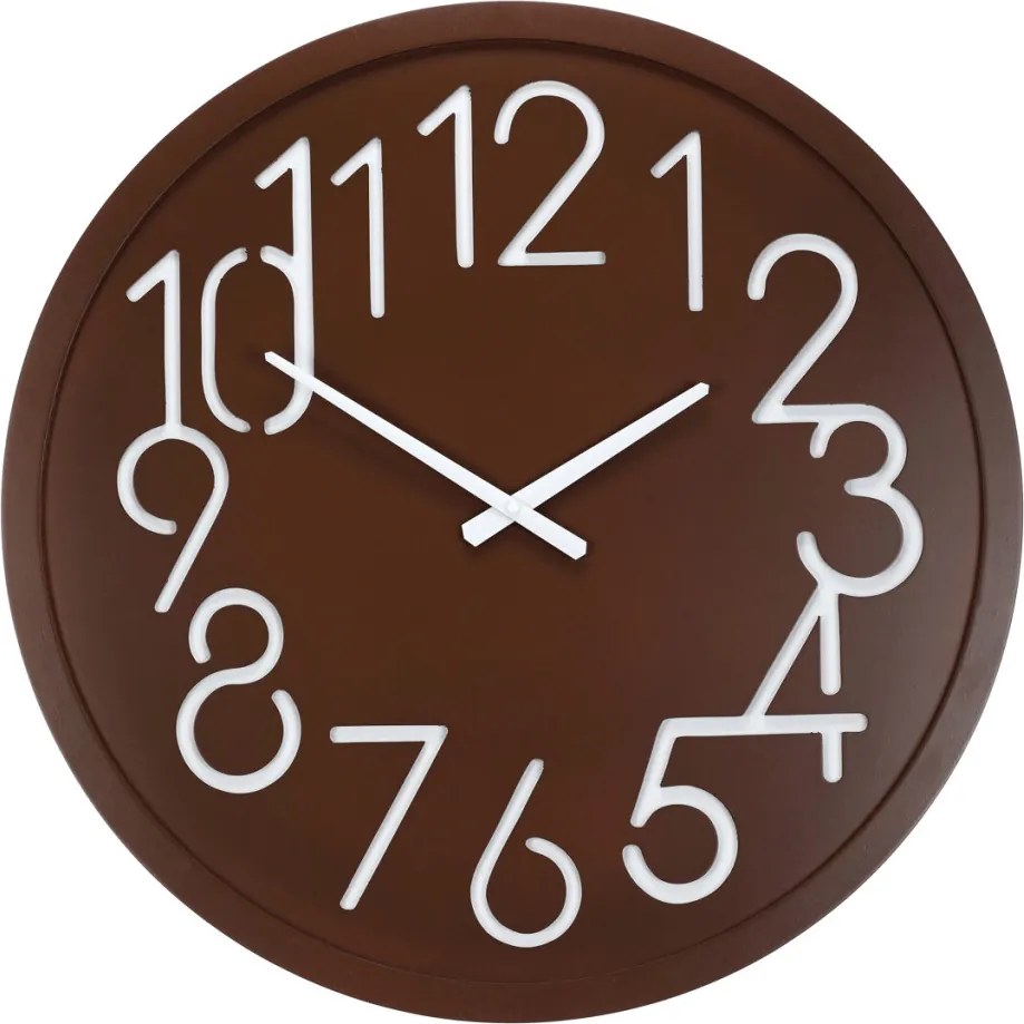 Falióra 60 cm átmérő MDF barna