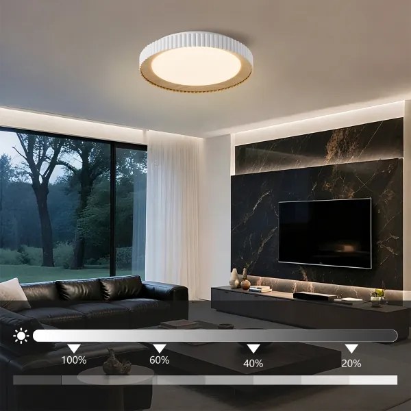 BRILAGI - NEXO dimmelhető LED mennyezeti lámpa LED/48W/230V 3000-6000K fehér átm. 43 cm + távirányító