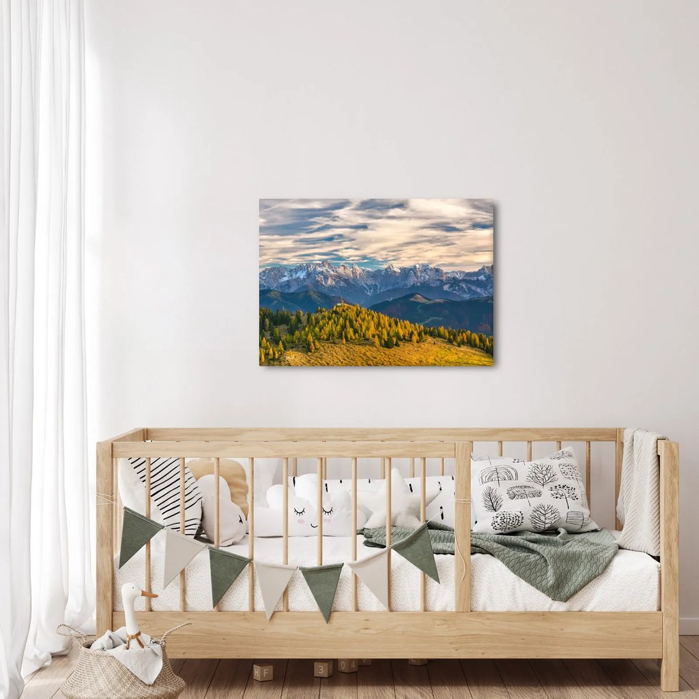 Kép - hegyi panoráma (70x50 cm)