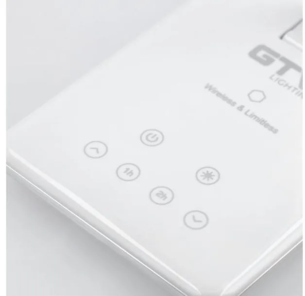 Lámpa Asztali TRITTON 6W, 340lm, AC220-240V, 4-CCT, Wireless töltő, USB, PF>0,5, RA>80, fehér