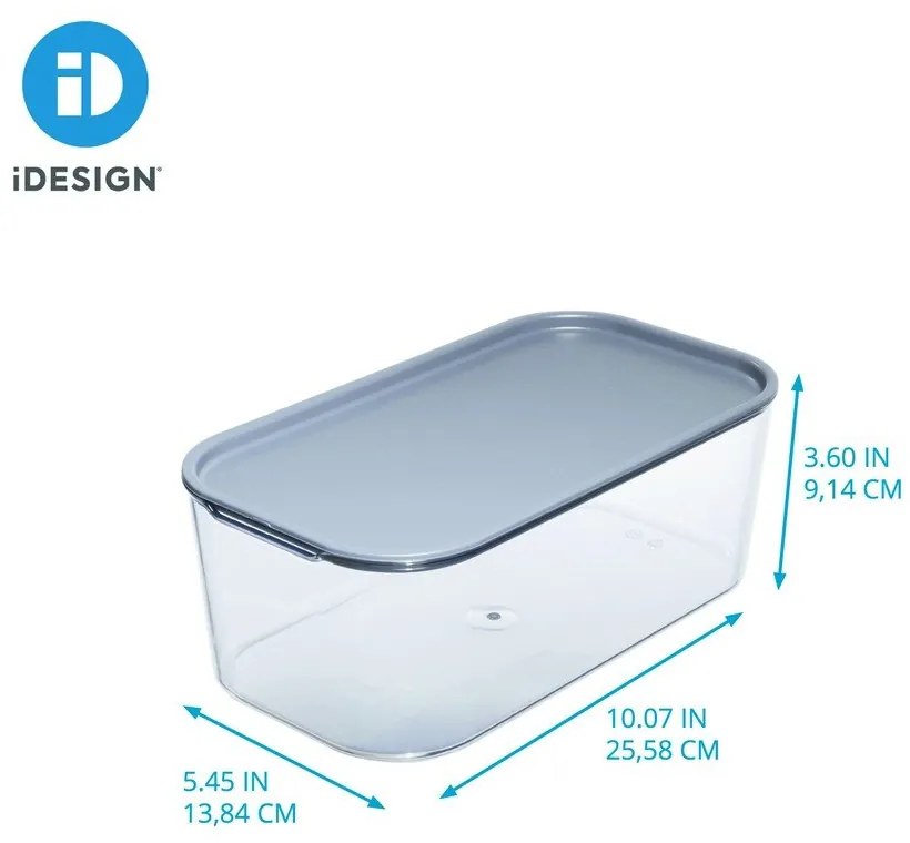 Belső tárolódoboz fedéllel, újrahasznosított műanyagból iD Wallspace - iDesign