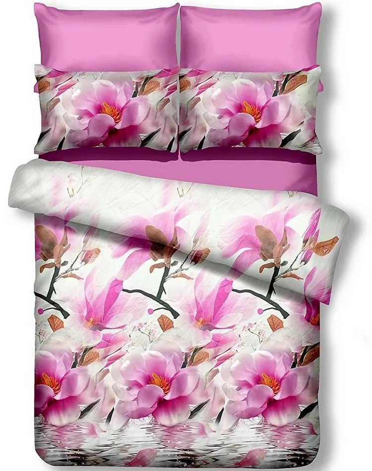 DecoKing Emerald Polly ágynemű, 200 x 220 cm, 2 db 80 x 80 cm