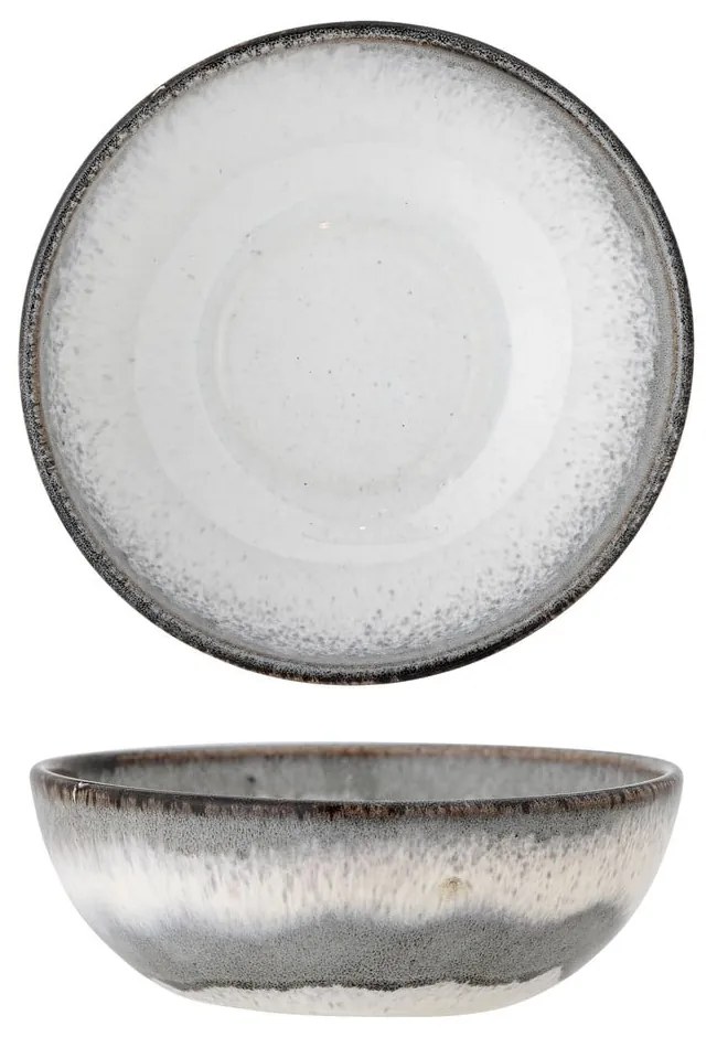 Szürke agyagkerámia tálka 525 ml Paula – Bloomingville