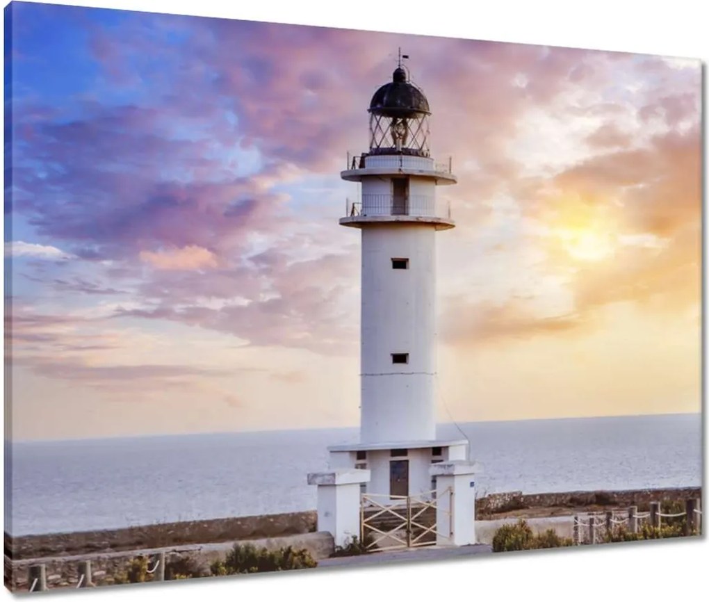 Vászonkép 80x60 Lámpás naplemente