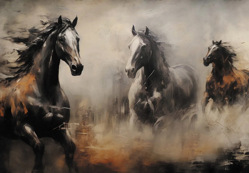 Fotótapéta - Lovak II. (147x102 cm)