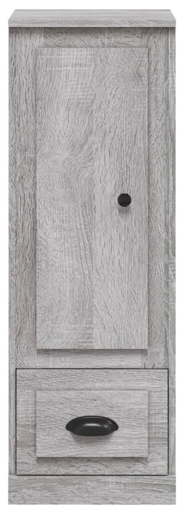 szürke sonoma szerelt fa magasszekrény 36x35,5x103,5 cm