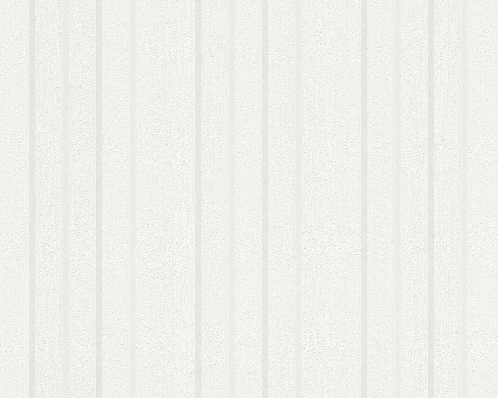 Fehér Vinil Tapéta, Gyöngyház Csíkok