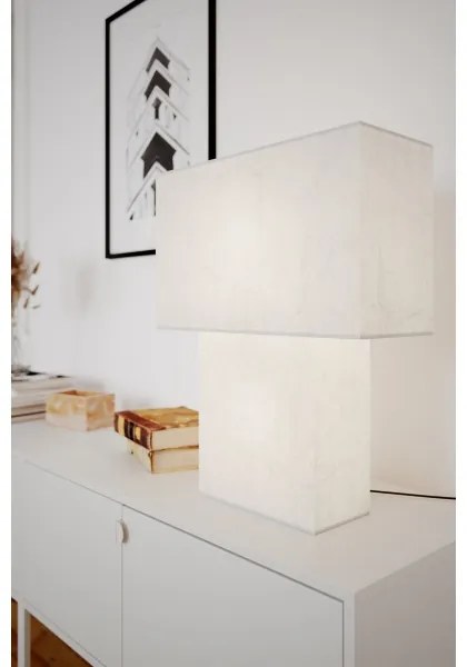 ByRydens 4024610-5000 - Asztali lámpa iSQUARE 1xE27/8W/230V fehér