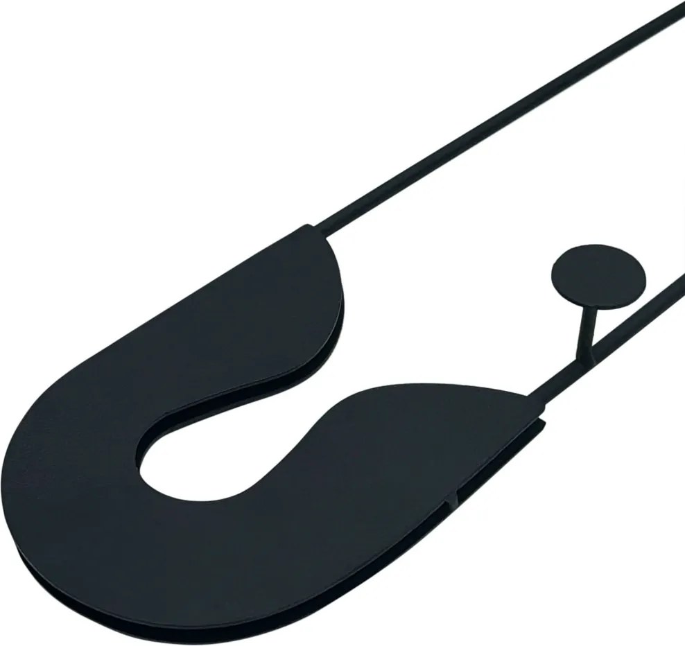Devran fém fali fogas, 60×11 cm