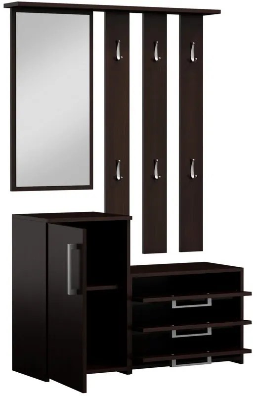 Fraga előszobafal - wenge