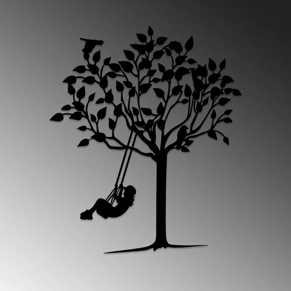 Swinging fém fali dekoráció, 56×70 cm