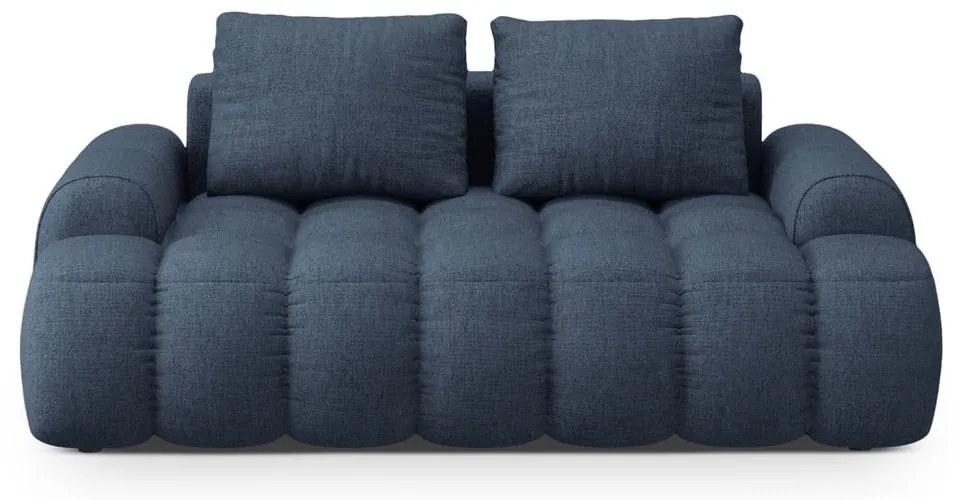 Sötétkék kanapé 175 cm Linz – Cosmopolitan Design