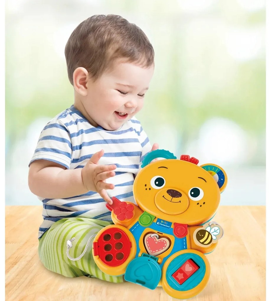 Clementoni Montessori didaktikus mackó, 29 x 35 x 5,5 cm