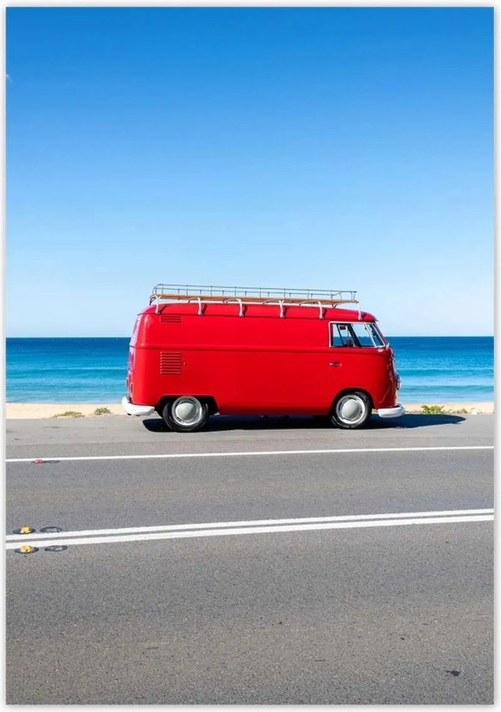 Poszterek 70x100 Volkswagen Transporter Vw