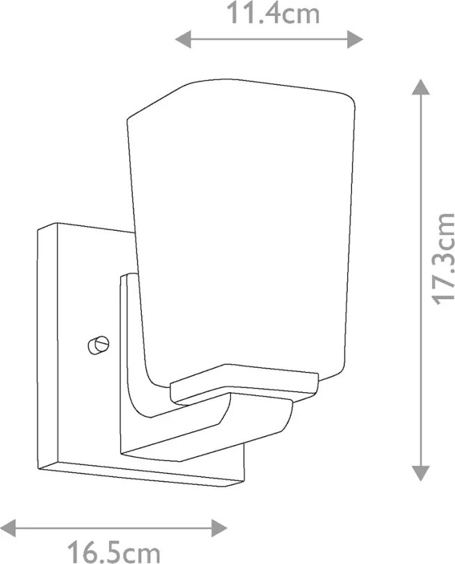 Kichler Roehm KL-ROEHM1-PC Fali lámpa 1x3.5W/G9 IP44