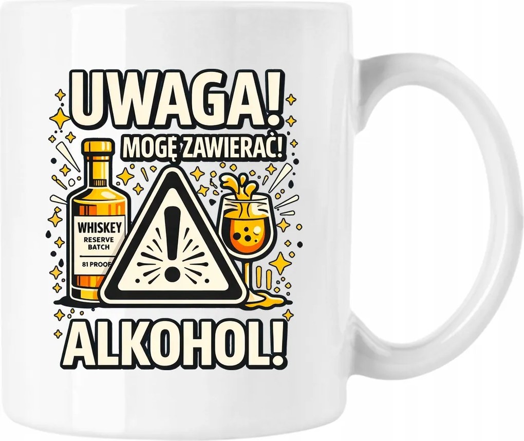 Bögre Alkoholt tartalmaz Fehér 330ml