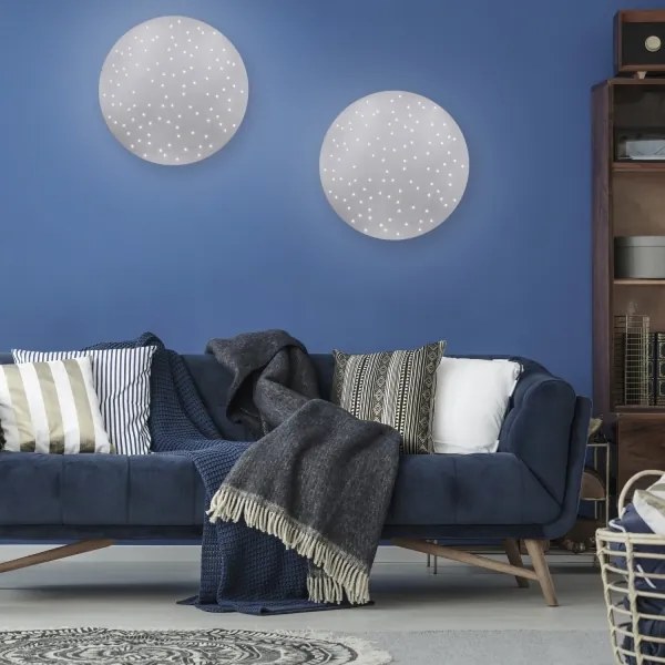 Leuchten Direkt 14673-55 - LED Dimmelhető lámpa SPARKLE LED/18W/230V + távirányító