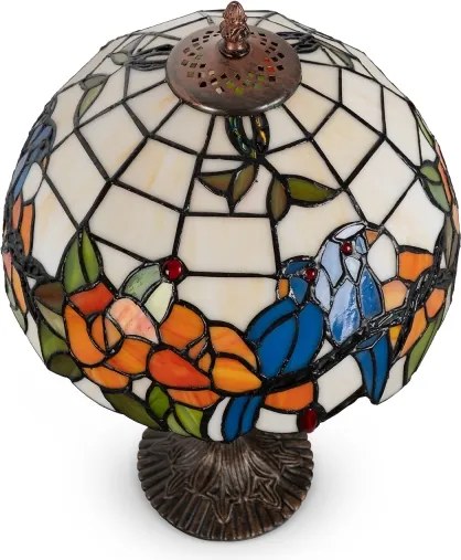 BRILAGI - Tiffany vitrázs asztali lámpa JUNGLE 1xE27/60W/230V