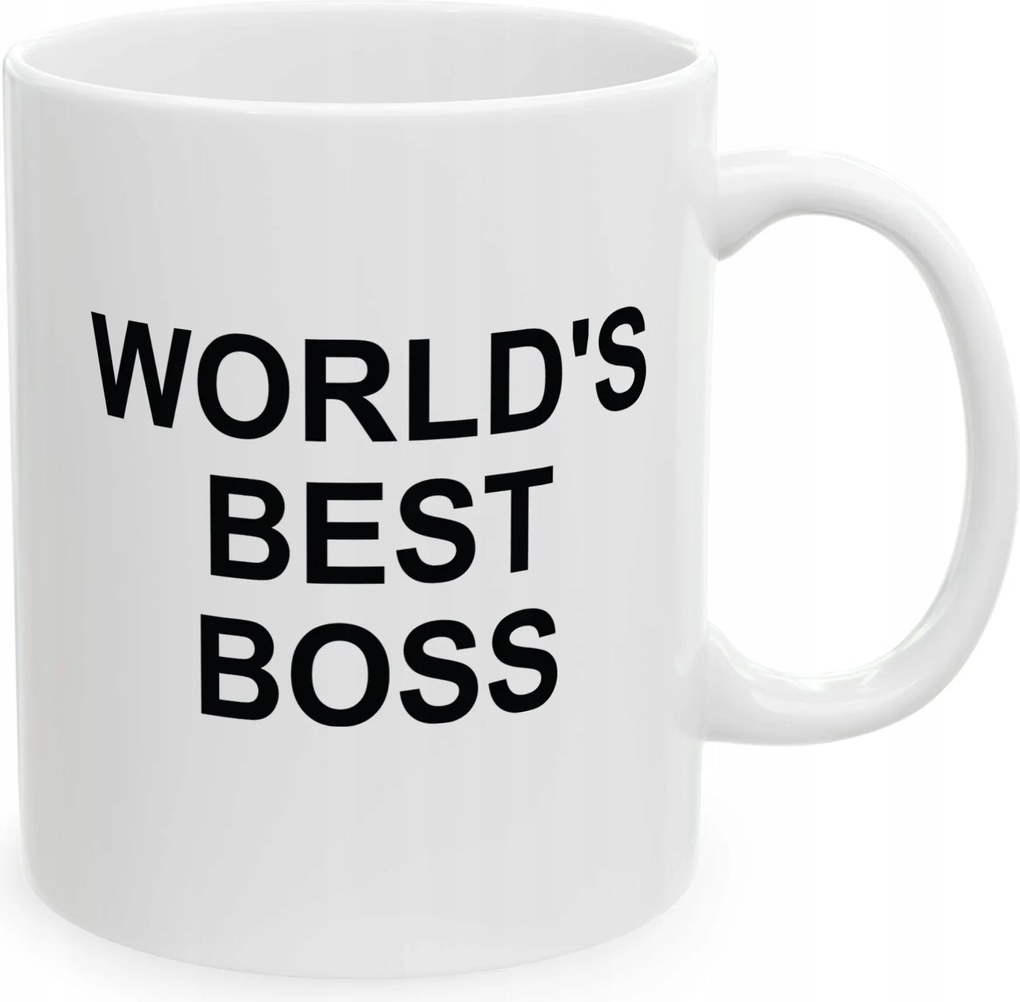 Ajándék bögre a World's Best Boss The Office vezetőjének