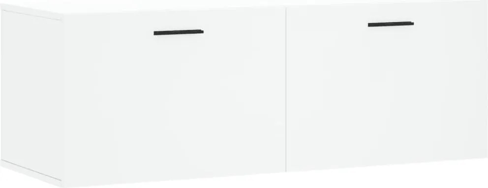 vidaXL fehér szerelt fa faliszekrény 100 x 36,5 x 35 cm