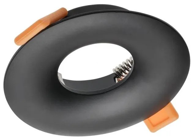 Lámpa Mennyezeti lámpatest AURORA, IP20, kör, aluminium, fekete