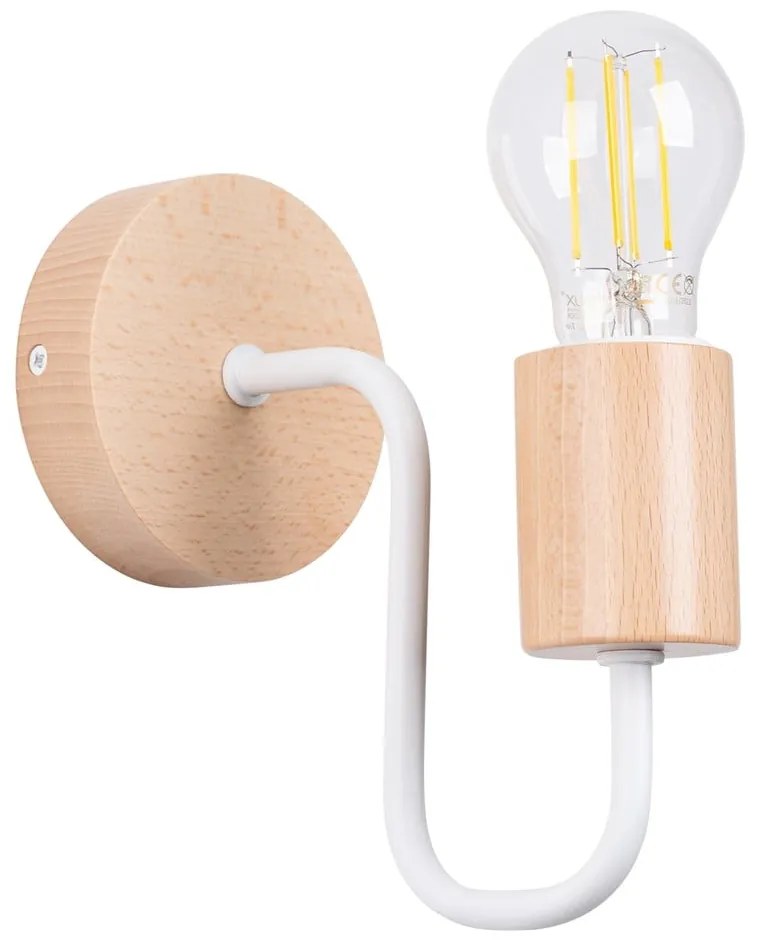 Natúr színű fali lámpa Dazzle – Sollux
