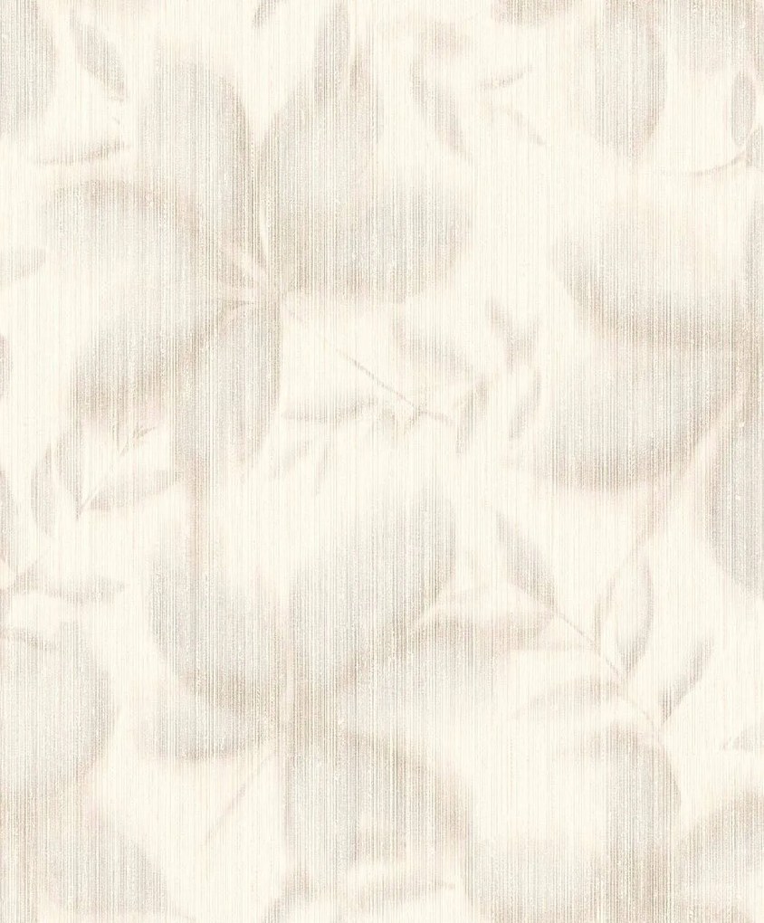 Decoprint Terra Nova Faded Flower barna-bézs leveles texturált vlies tapéta – TN29061