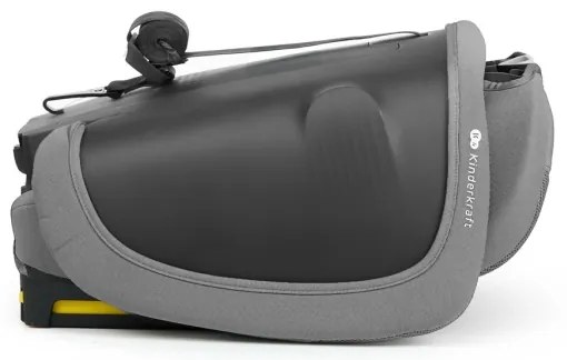 KINDERKRAFT - Autósülés FIX2GO i-Size 76-150 cm szürke