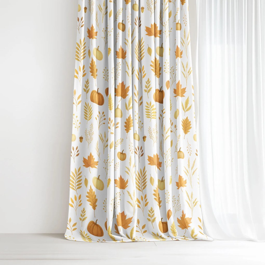 Goldea dekoratív drapéria - az ősz illata 180x150 cm