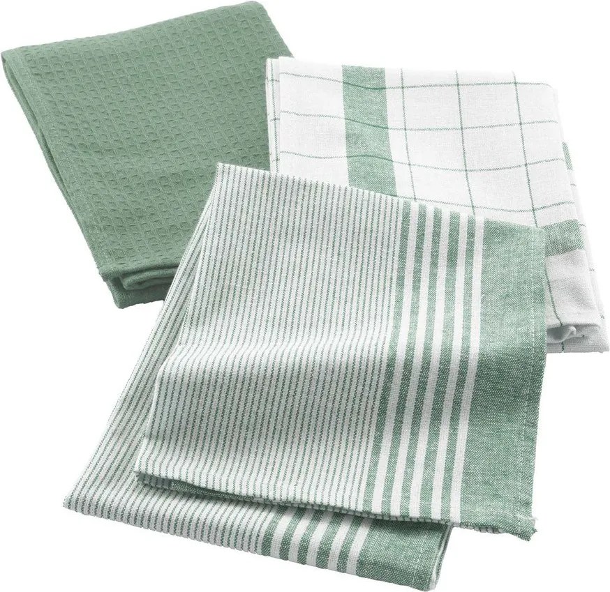 Pamut konyharuha szett 3 db-os 50x70 cm Vibrato – douceur d'intérieur